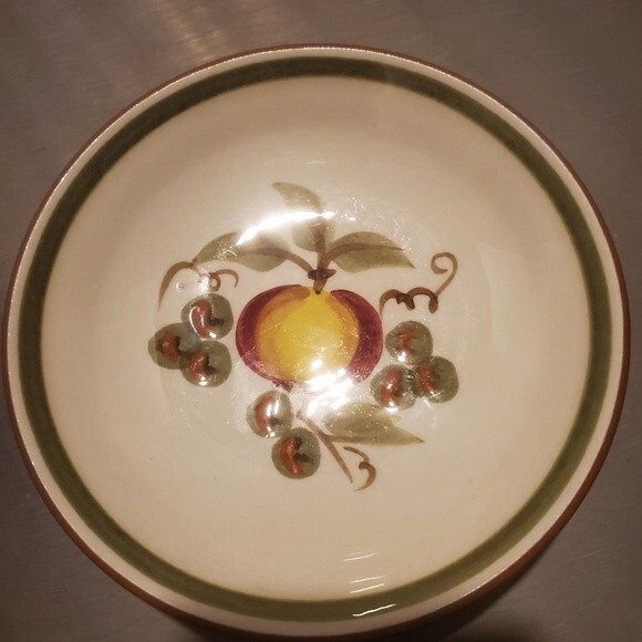 Stangl Apple Delight Vintage 1960's - 5.5" Desert or Snack Bowls - Set of 2 - Picture 5 of 10